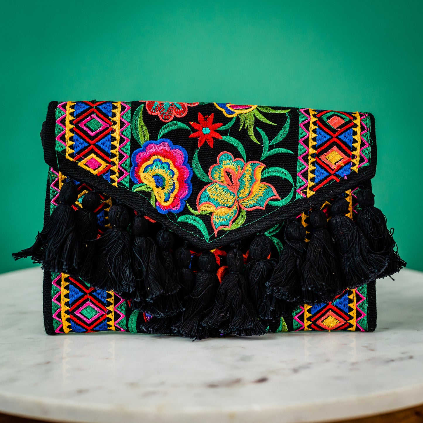 Tassel Fiesta Clutch