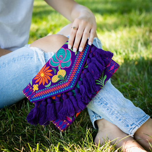 Tassel Fiesta Clutch