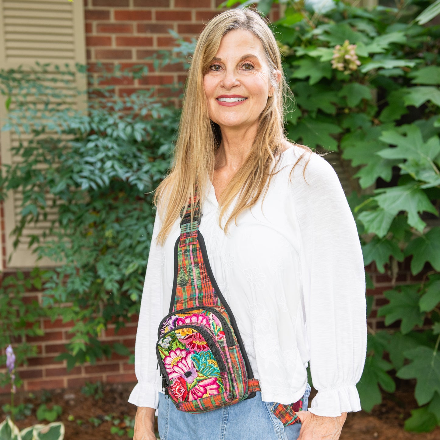 Upcycled ChiChi Convertible Crossbody Backpack