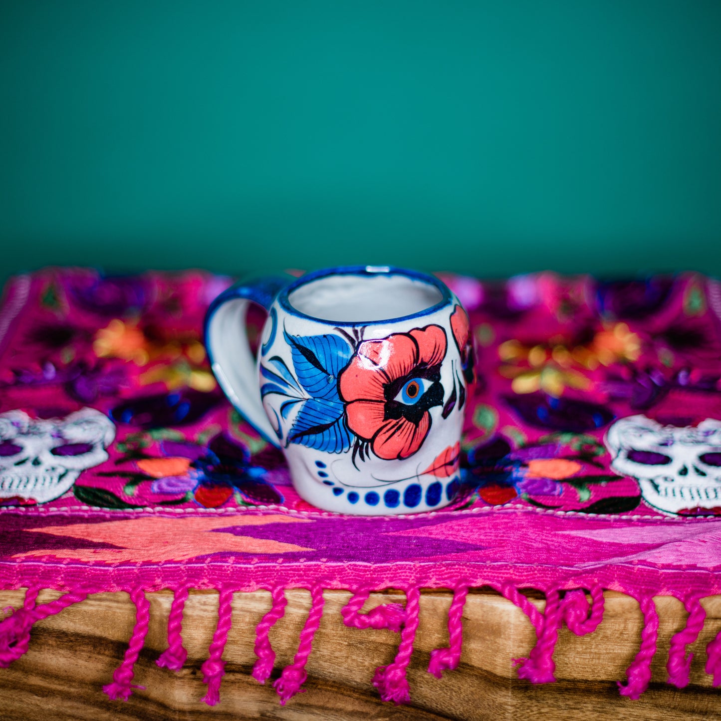 La Catrina Sugar Skull Mug