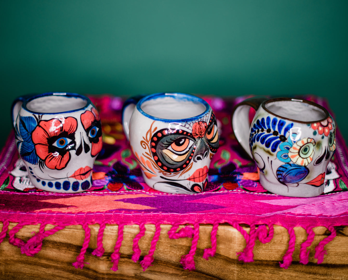 La Catrina Sugar Skull Mug
