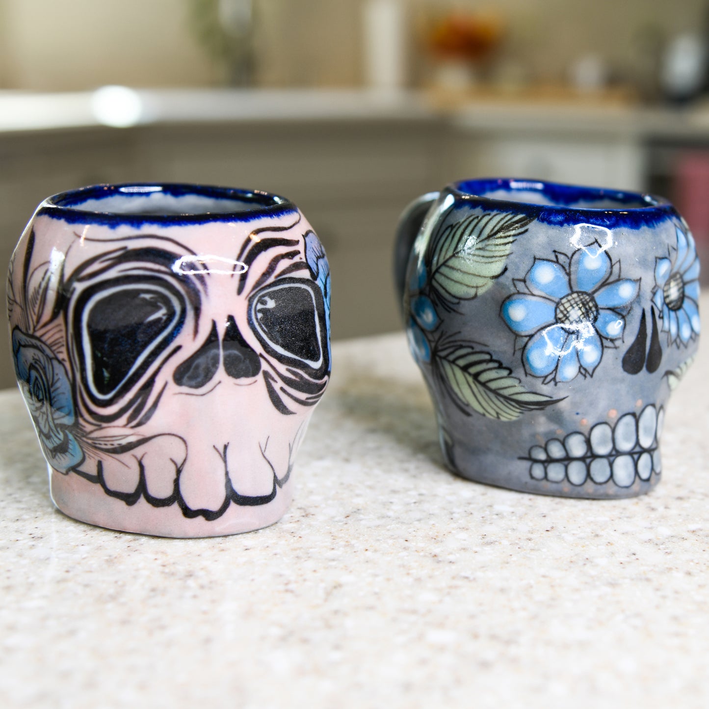 Sugar Skull Skeleton Mug