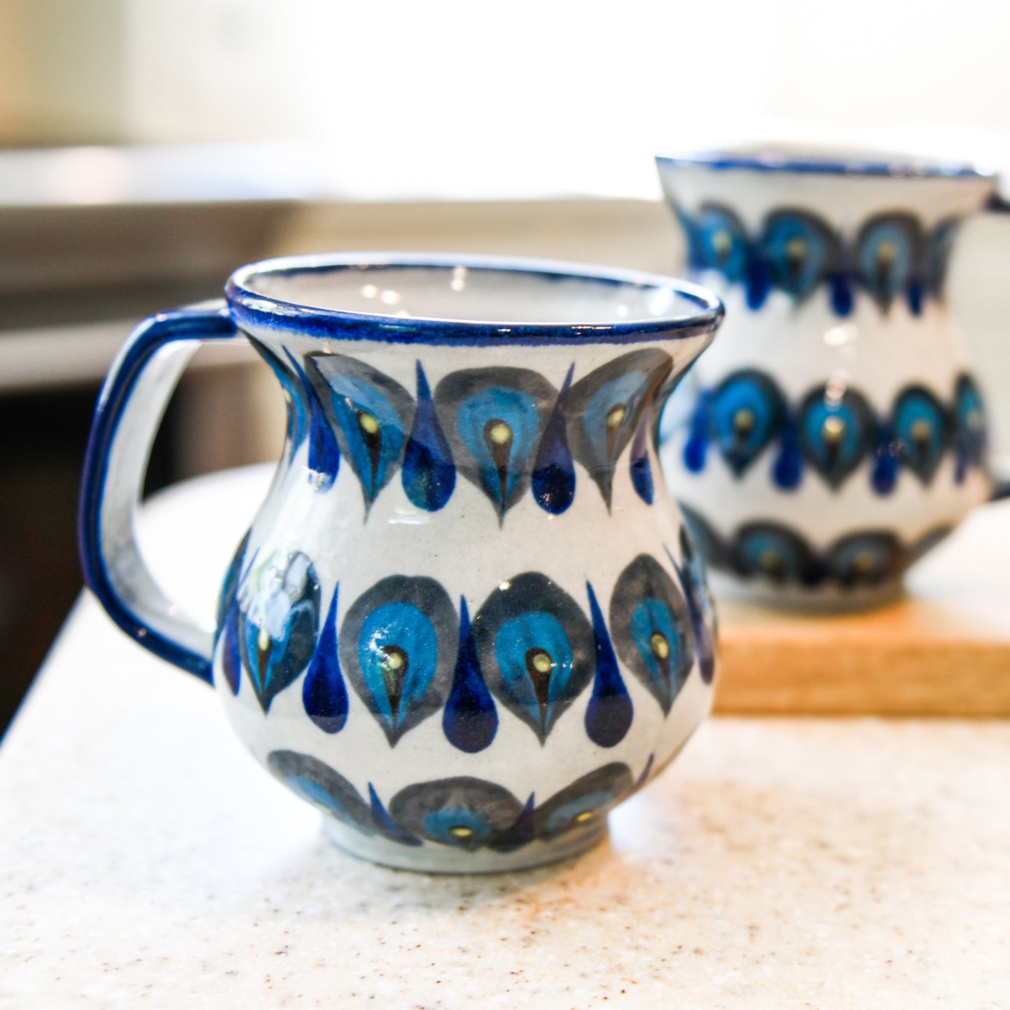 White San Antonio Palopo Coffee Cup