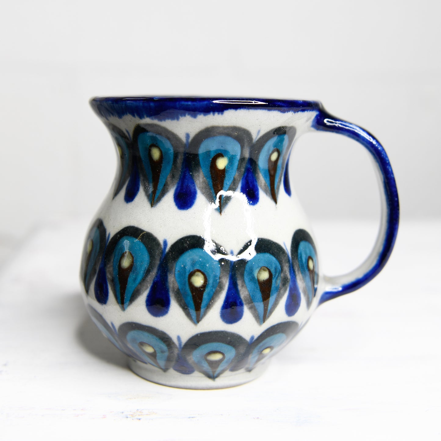 White San Antonio Palopo Coffee Cup