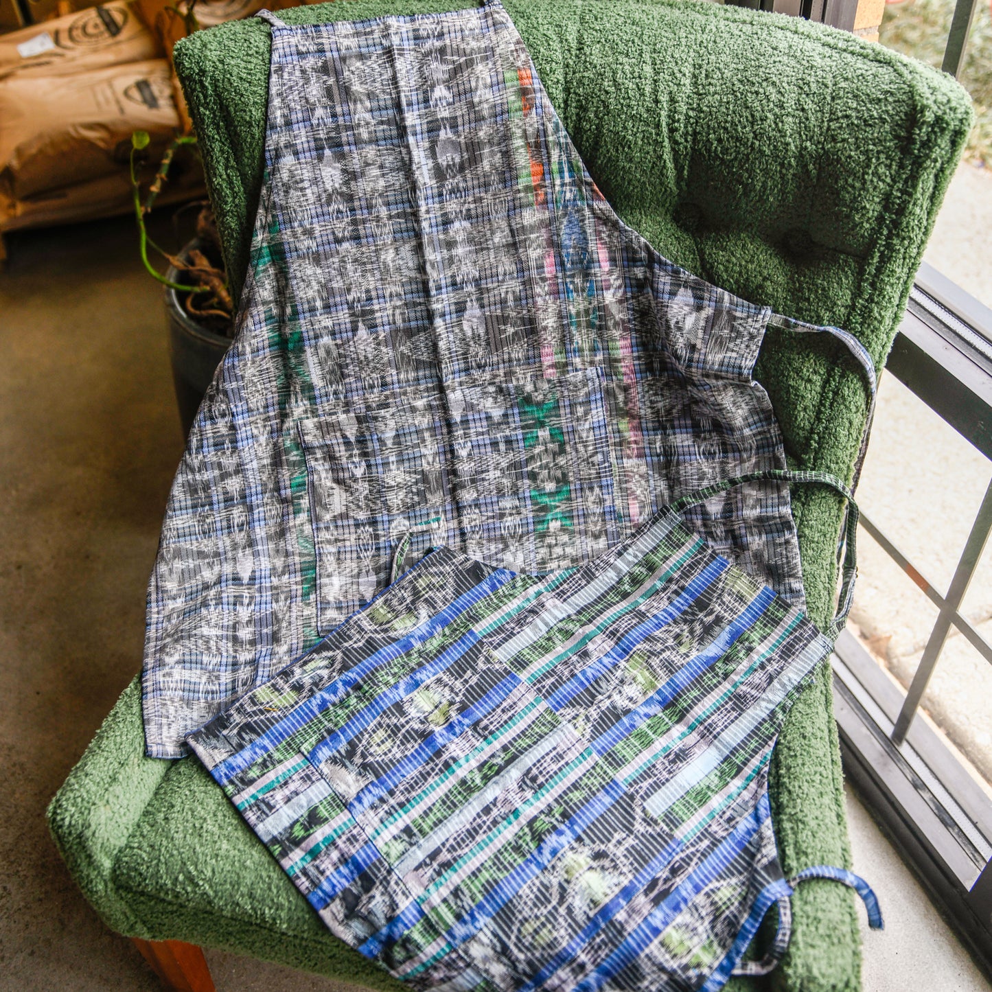 Kids Corte Handmade Guatemalan Apron Mommy and Me