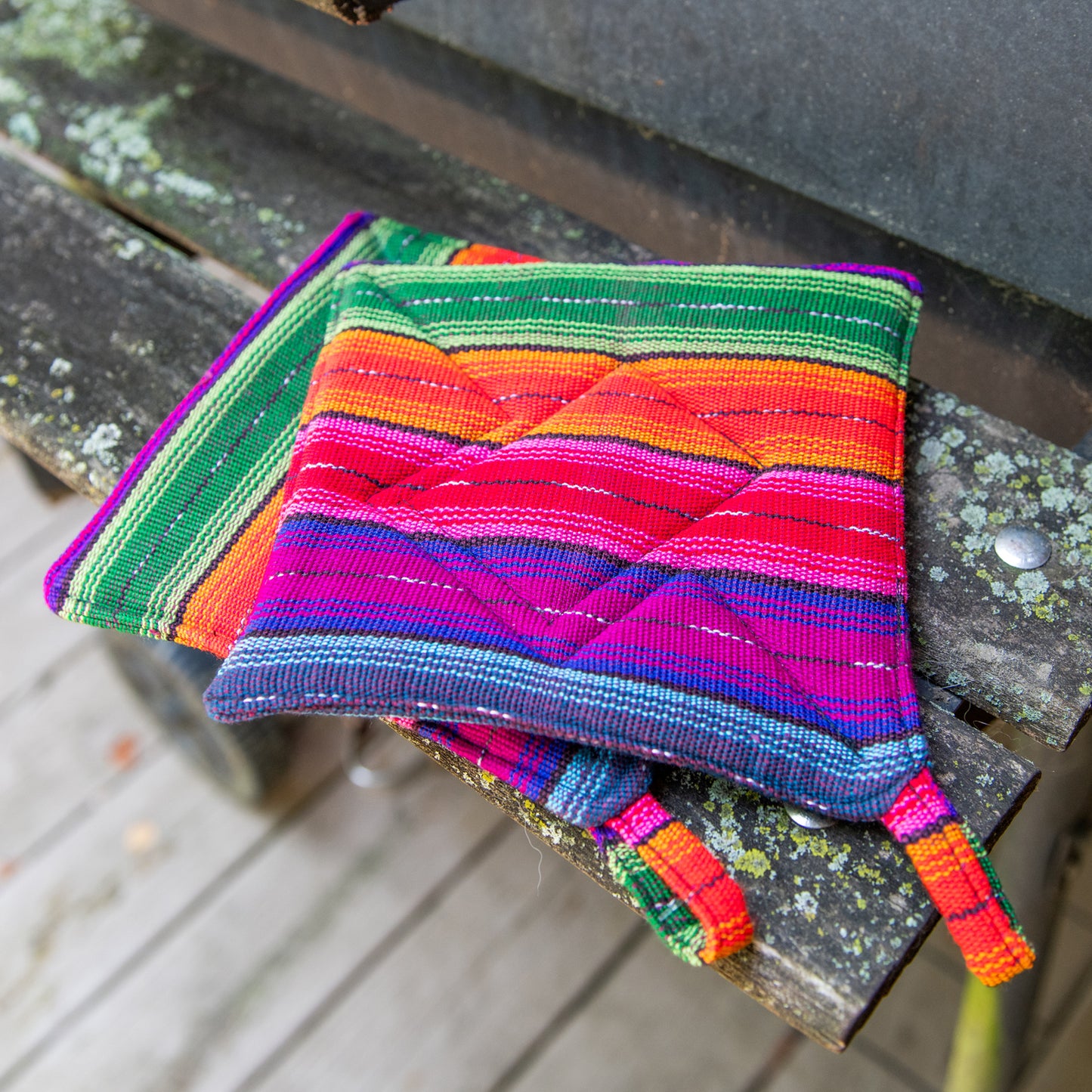 Set of 2 Matching Square Potholders