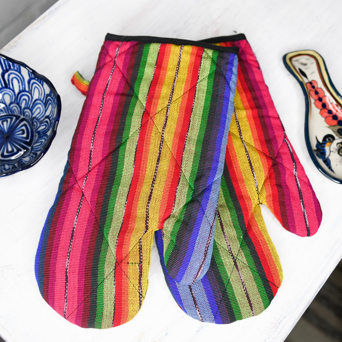 Set of 2 Matching Oven Mitts