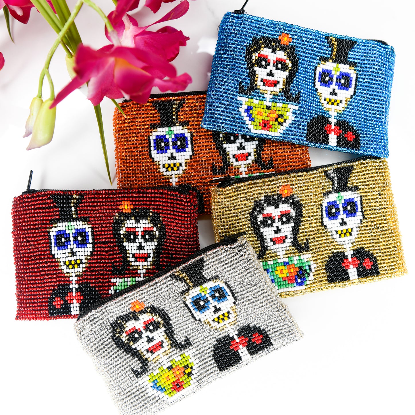 Day of the Dead Coin Bag