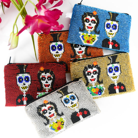 Day of the Dead Coin Bag