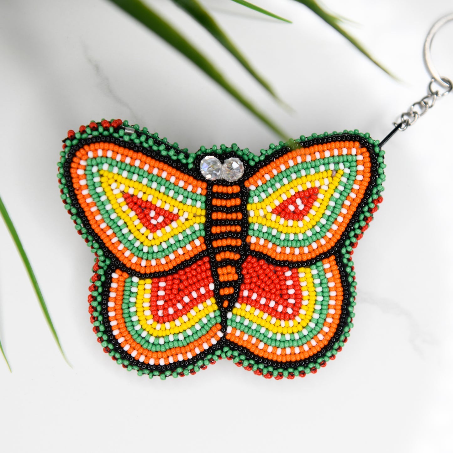 Butterfly Coin Bag Beaded Guatemalan Fair Trade