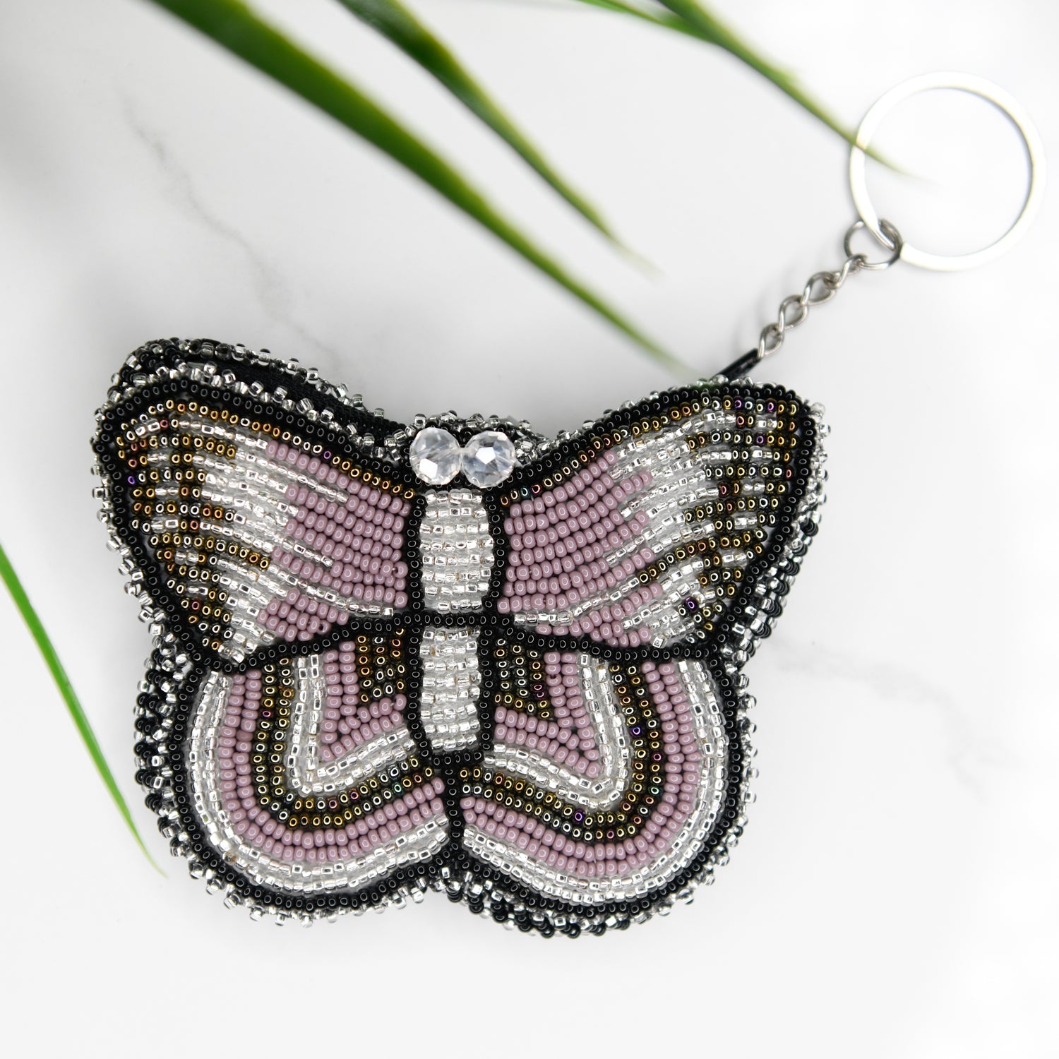 Butterfly Coin Bag Beaded Guatemalan Fair Trade