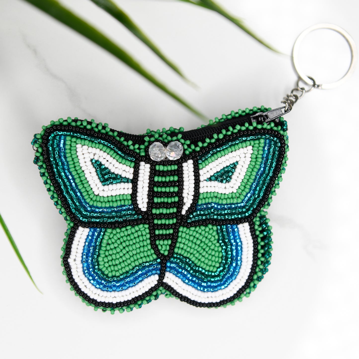 Butterfly Coin Bag Beaded Guatemalan Fair Trade