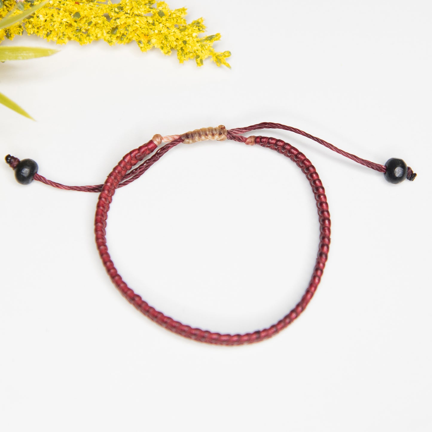 Small Braided Leather Bracelets