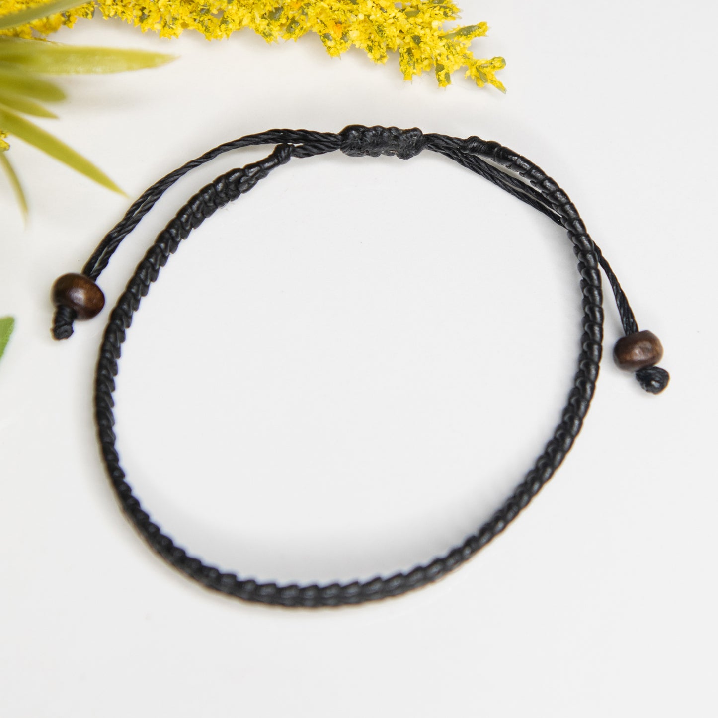 Small Braided Leather Bracelets