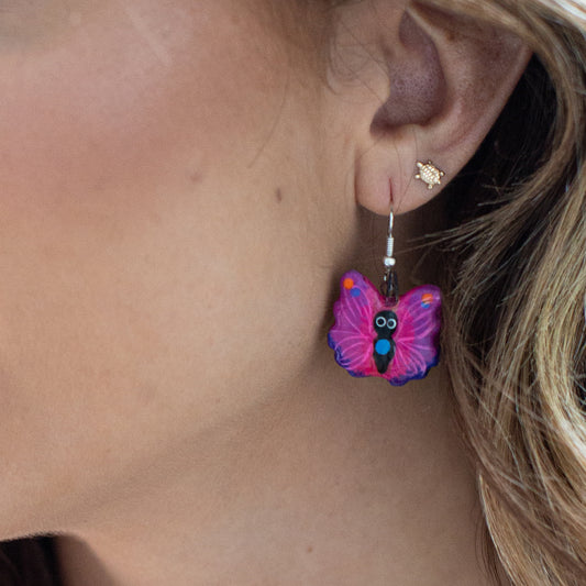 Butterfly Ceramic Earrings