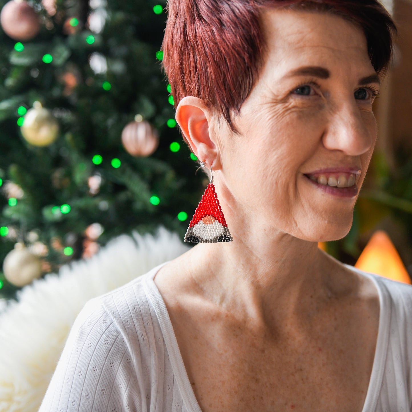 Holiday Gnome Earrings