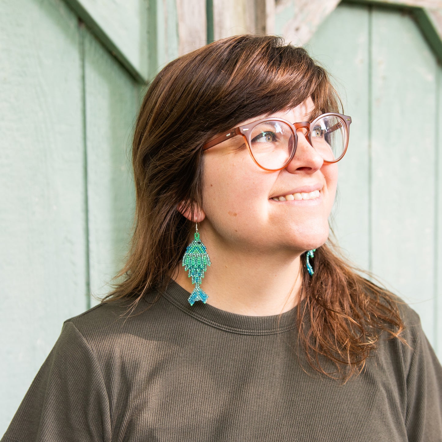 Mar Azul Fish Earrings