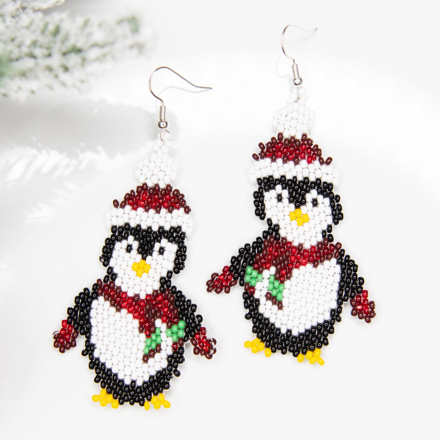 Holiday Penguin Earrings