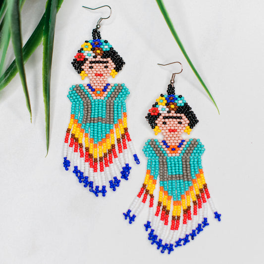 Frida Beaded Earrings
