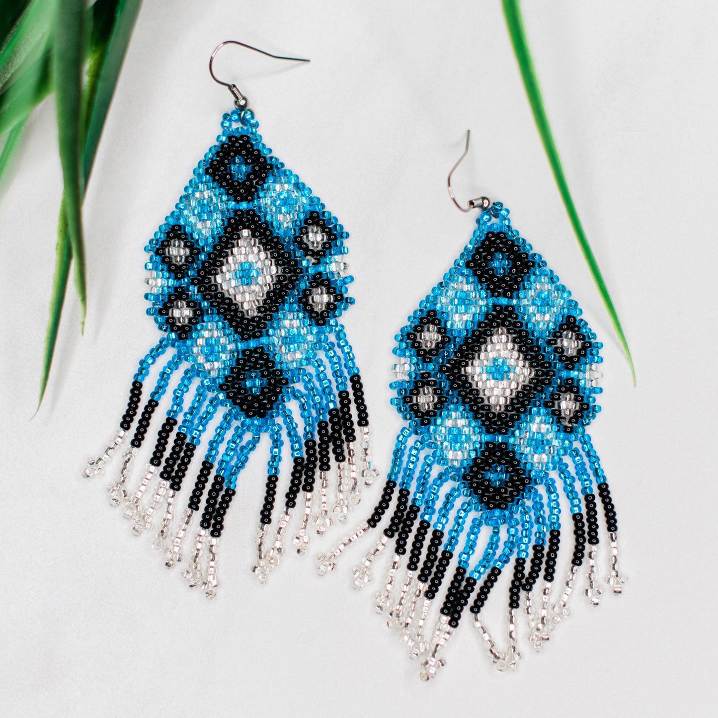 Beaded Kite Earrings - Lg (CLOSEOUT 40% off)