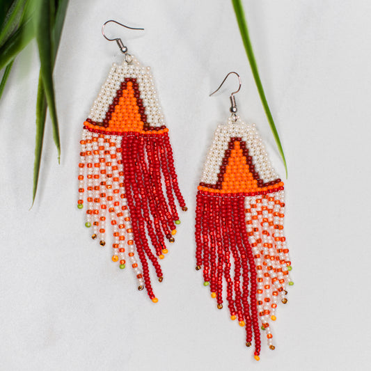 Rayas Earring Orange