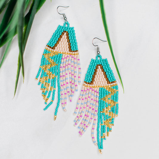 Rayas Earring Turquoise