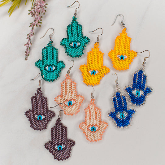 Hamsa Earring