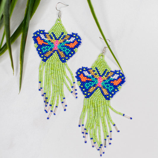 Buttterfly Fringe Earring