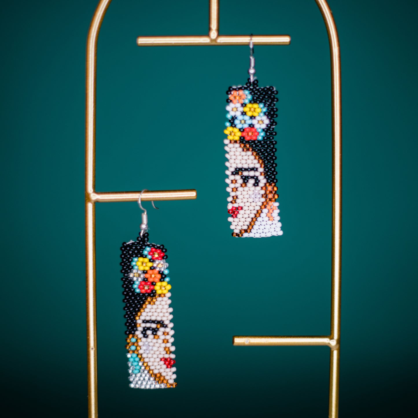 Split Frida Kahlo Earring