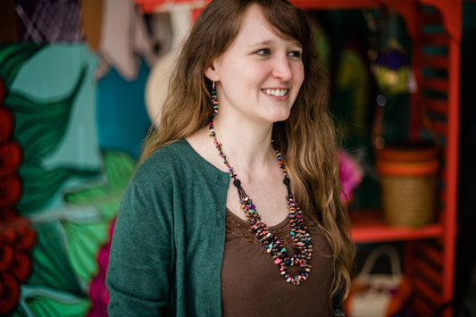 Fiesta Necklace Black