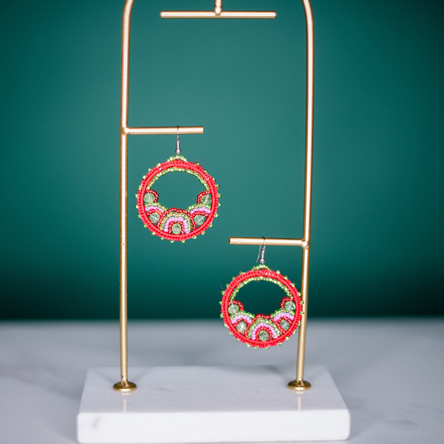 Crystal Hoops