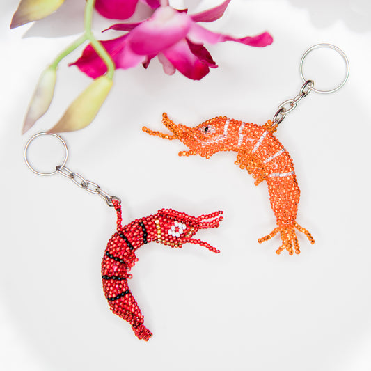 Shrimp Keychain