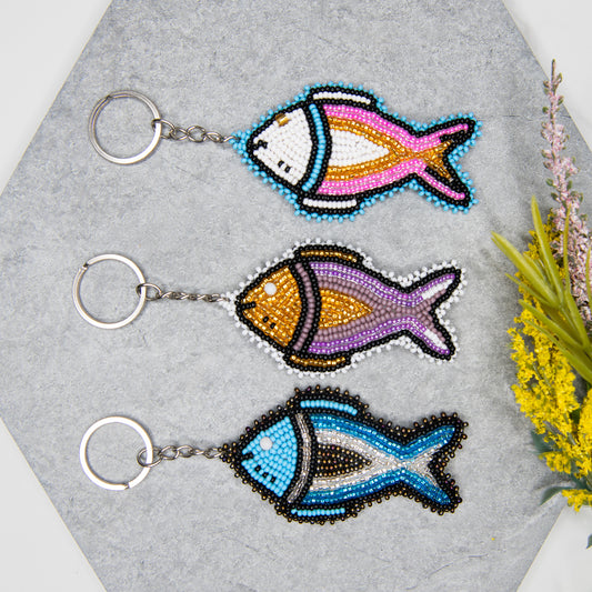 El Pescado Flat Keychain