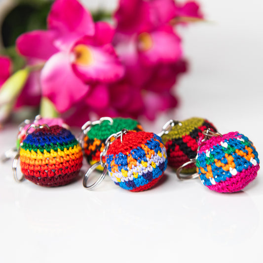 Mini Hacky Sack Keychain