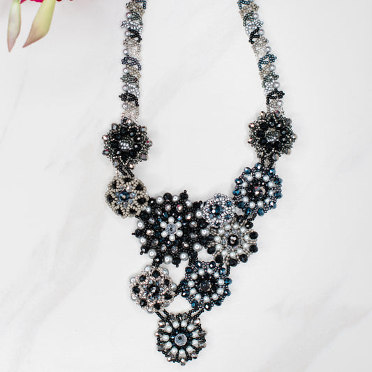 Bib Flower Necklace