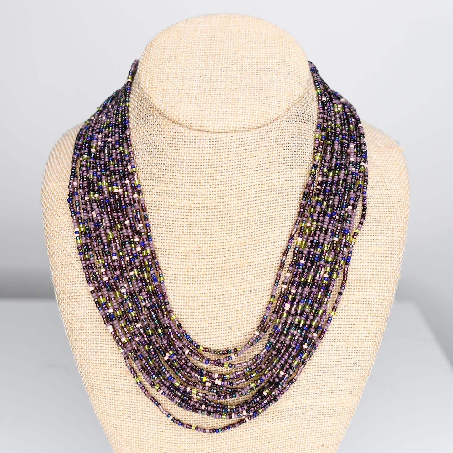 Beaded Cascade Necklace