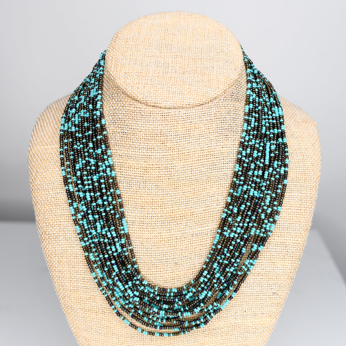 Beaded Cascade Necklace