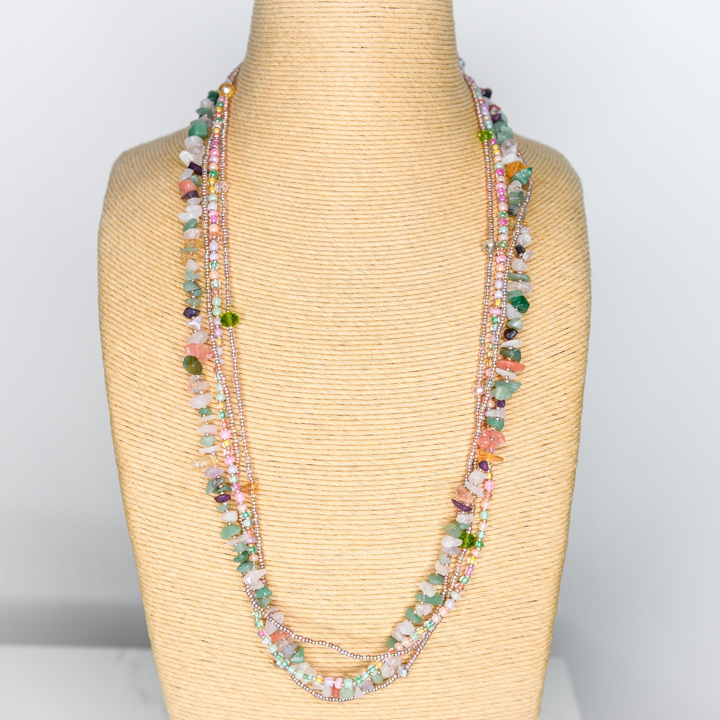 Long Rock Candy Necklace