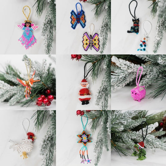 Beaded Ornaments (Buy 8, get one FREE)