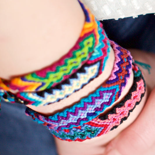 Wide Friendship Bracelet