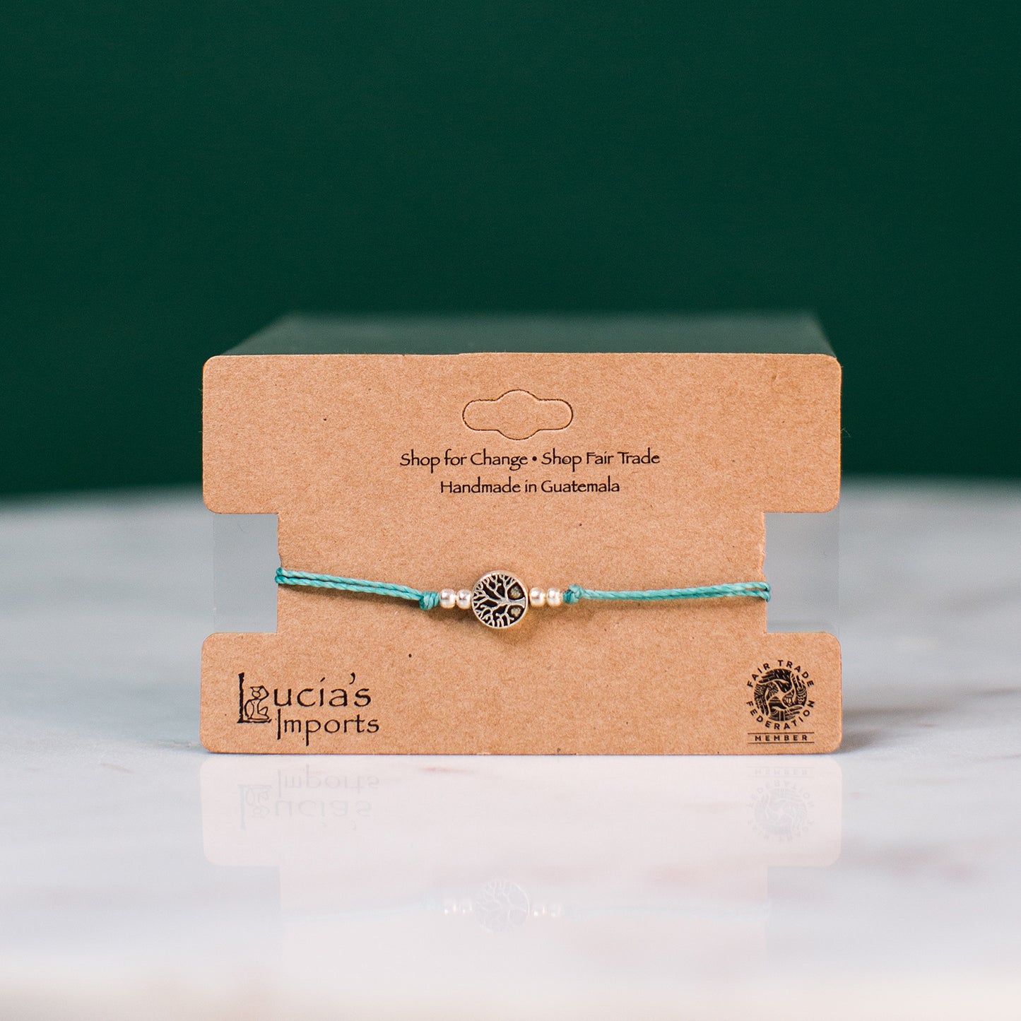 Tree of Life String Charm Bracelet