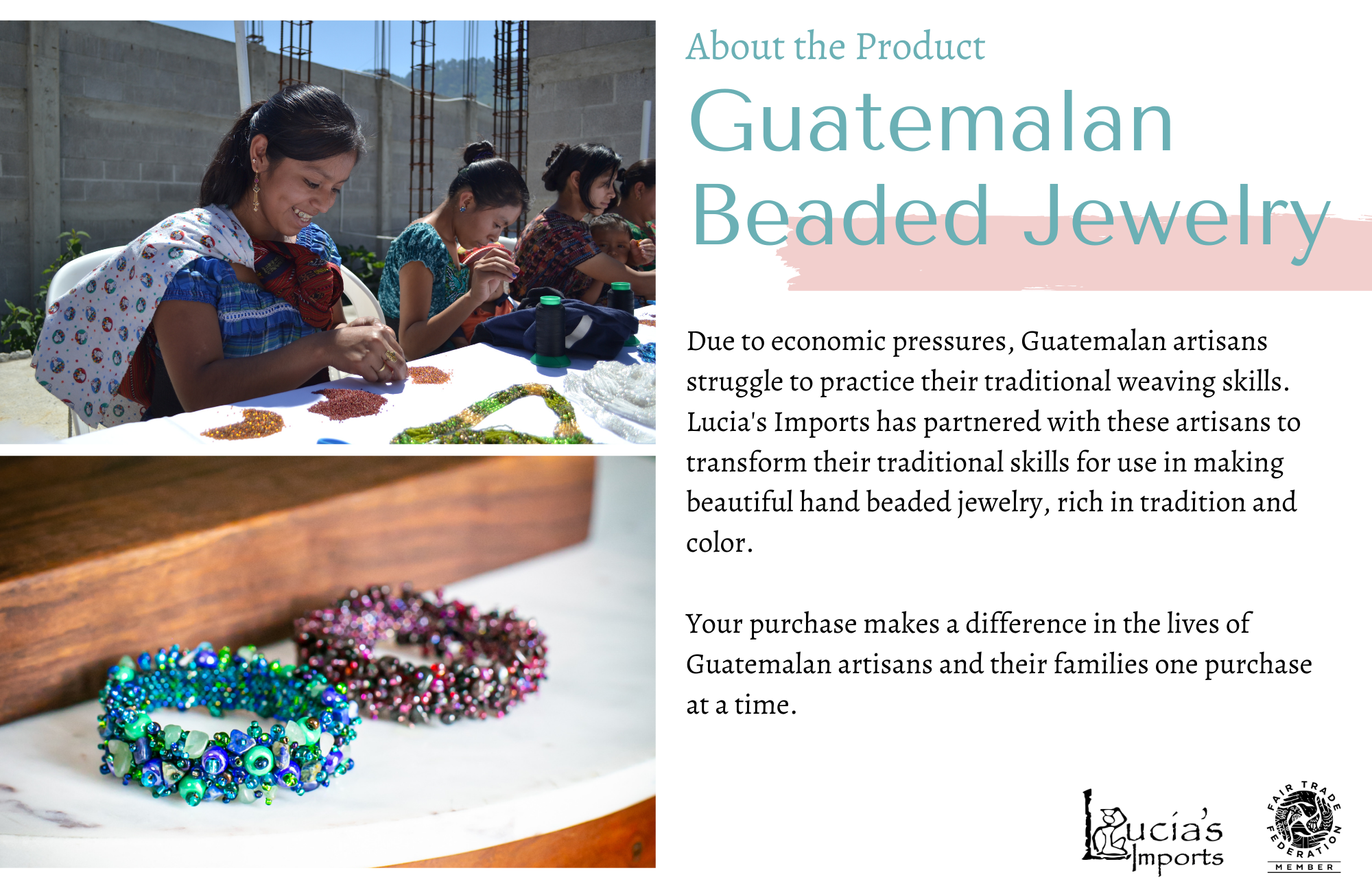 Guatemalan Beaded Jewelry