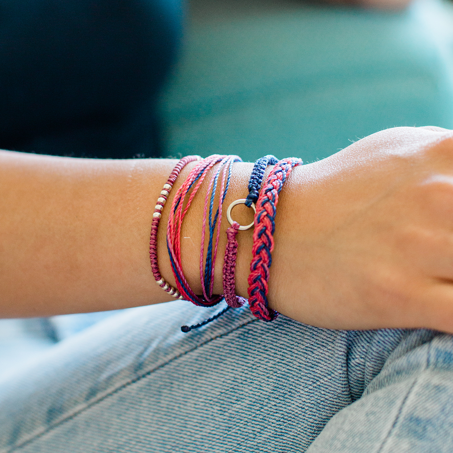 Beaded String Bracelet — ARUBA