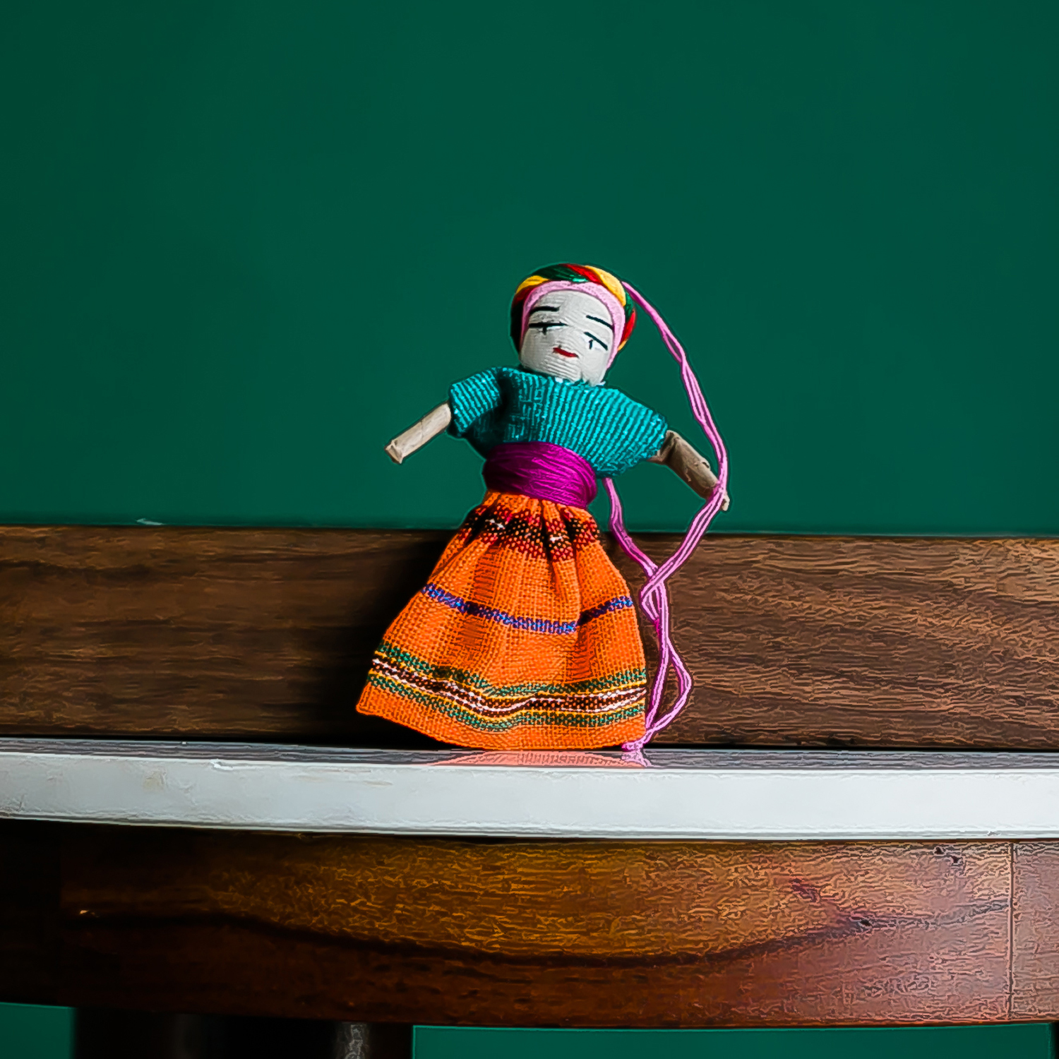 Green Worry Dolls