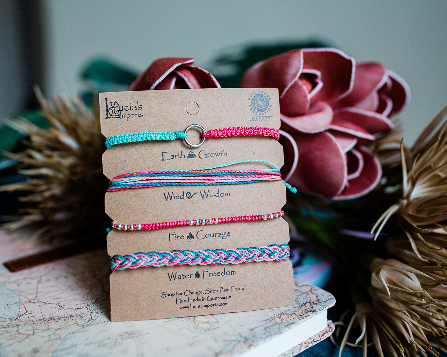 Handmade cord bracelets hotsell