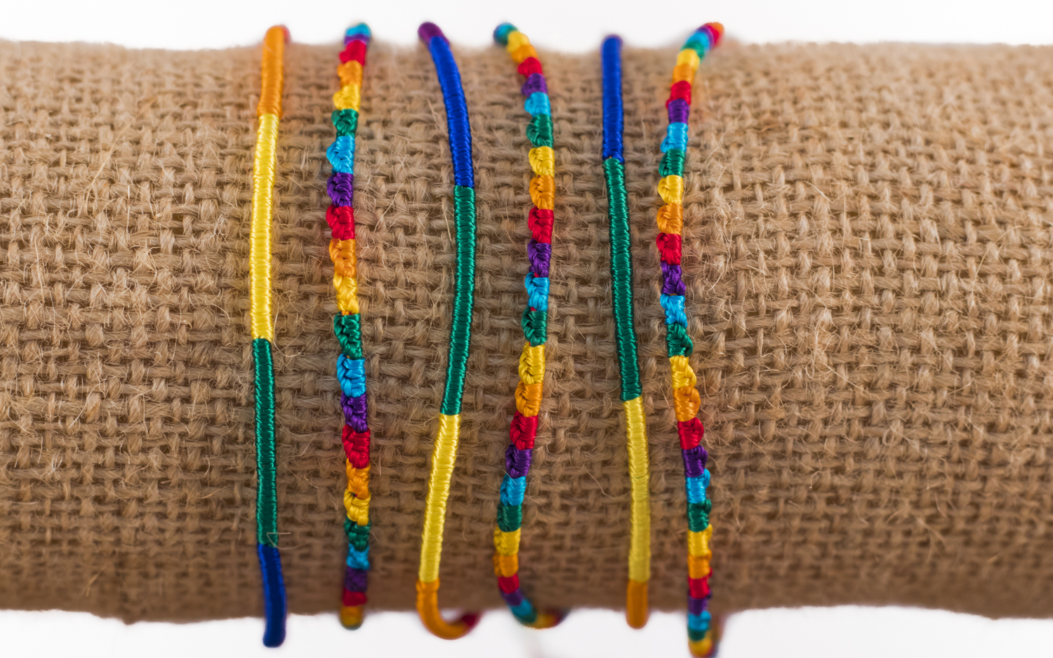 Silk friendship bracelets sale