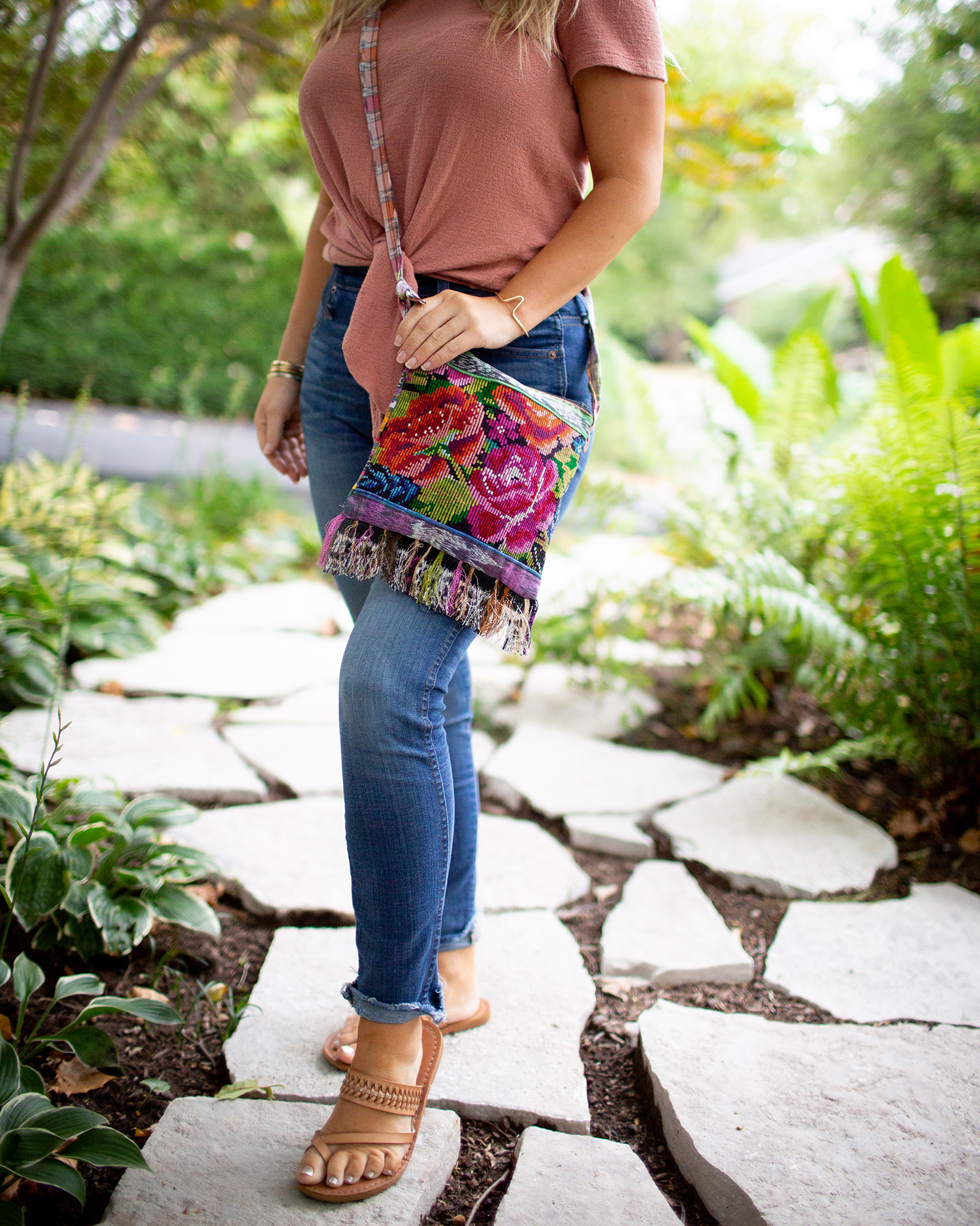 Small fringe purse best sale