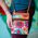 fair trade fiesta passport crossbody purse handmade huipile leather handbag