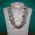 12 strand necklace beaded handmade fair trade guatemalan multi colored rainbow