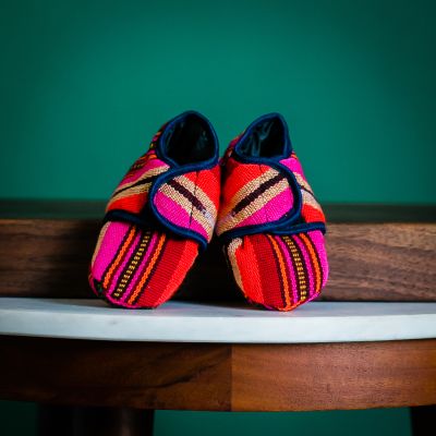 Fair Trade Handmade Guatemalan Velcro Baby Shoes